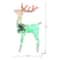 Mr. Christmas 3ft. Outdoor Animated Fiber-Optic Reindeer